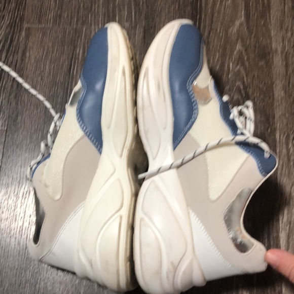 Calcado Guimarães Chunky Platform Sneakers - Blue & White - Size EU 38 / US 7.5 - Picture 4 of 8